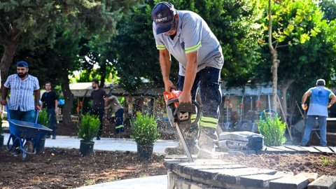 Seyhan Belediyesi’nden Ziya Paşa Parkı’na yeni dokunuş