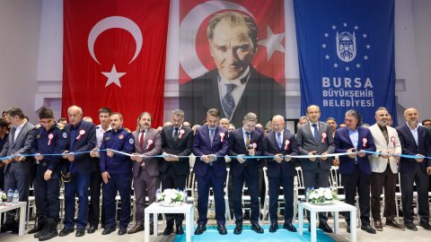 Bursa Büyükşehir Belediyesi'nin 32’nci İtfaiye İstasyonu Barakfakih OSB’de