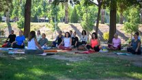 Bornova Belediyesi kadınları yoga etkinliğinde buluşturdu