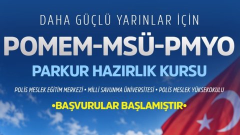 Ankara Büyükşehir'den POMEM, MSÜ ve PMYO adaylarına ücretsiz parkur hazırlık kursu