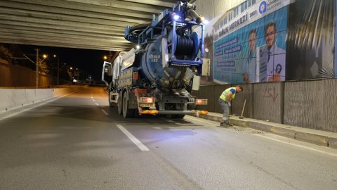 ASAT'tan yağmur suyu hatlarında kapsamlı temizlik çalışması 