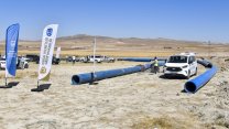 Ankara Büyükşehir Belediyesi Polatlı'da sulama hattını yeniliyor