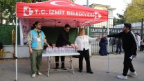 İzmit Belediyesi KPSS Ortaöğretim Sınavına giren adayları yalnız bırakmadı