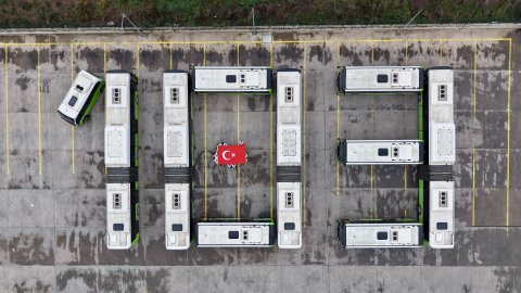 UlaşımPark, Cumhuriyet coşkusunu otobüslerine taşıdı