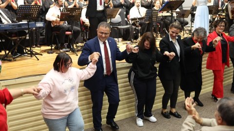 Derince Belediyesi’nin 29 Ekim'de Cumhuriyet Koro Konseri'nden kareler